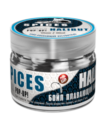 Бойлы насад. плав. двух цв. Sonik Baits SPICES-HALIBUT Fluo Pop-ups 14мм 90мл