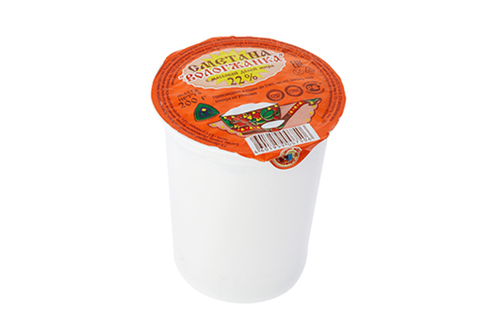 Сметана Вологжанка 22%, 200г