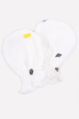 рукавички для новорожденных  К 8506/цв.квадратики на белом