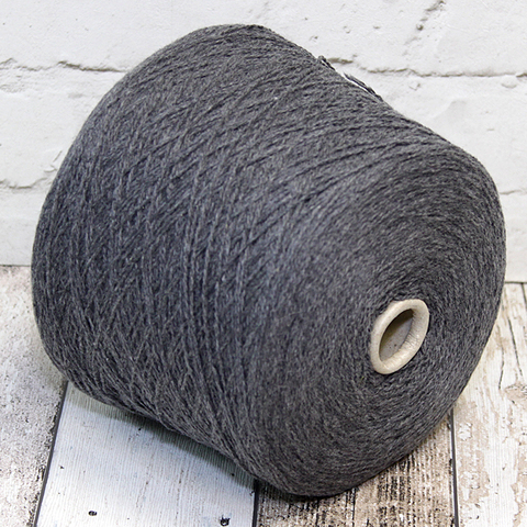 Кашемир 100% CASHMERE 350 серый меланж