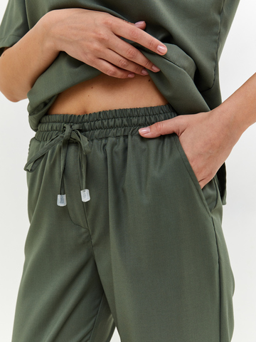 Брюки женские м538 soft premium хаки447