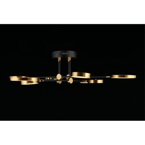 Потолочная светодиодная люстра Aployt Ines APL.043.07.65