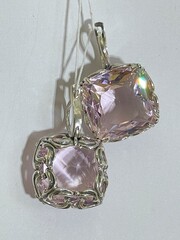 Ретро (серьги из серебра)
