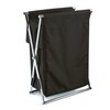 Decor Walther 0507760 Decor Walther Cross WB Корзина для белья 58.5x32x82см, цвет: хром / черный