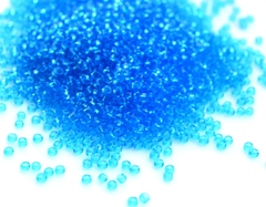 Бисер Тохо круглый 15/0 0003B голубой прозрачный/Toho round