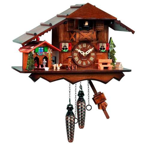 Часы немецкие с кукушкой 0426-8M кварцевые SARS