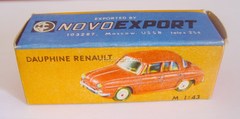 Renault Dauphine #2 USSR remake 1:43