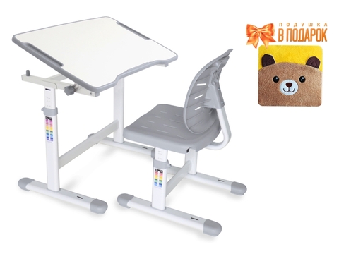 Комплект ErgoKids (стол+стул) Evo-07 Ergo Grey (арт. Evo-07 Ergo G)