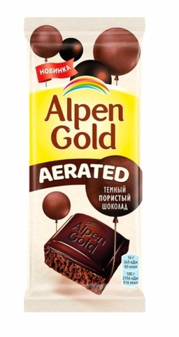 Шоколад ALPEN GOLD Темный 80 г РОССИЯ
