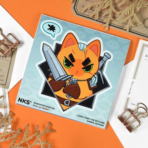 Стикер NKS CARD STIKKI THE WITCHER