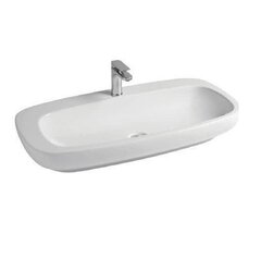 ArtCeram DAL004 01 00 ArtCeram  Dial  Раковина настольная 90x48 см, 1 отверстие, цвет белый (Не производится) фото