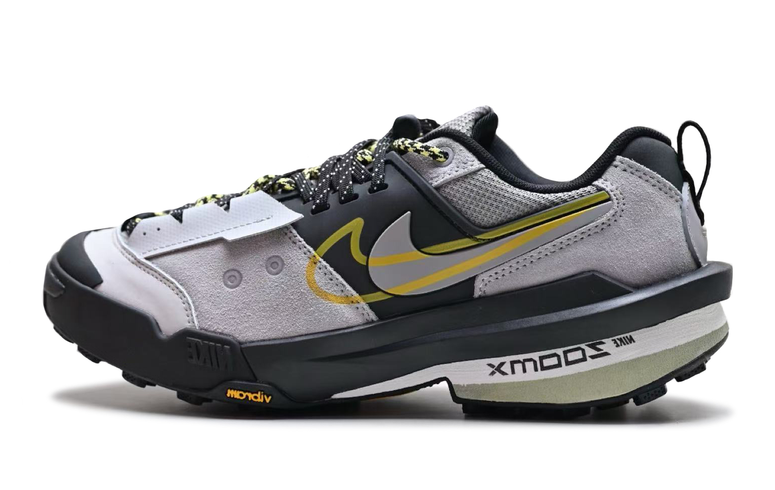 靴 sacai Nike Zegamadome Matte Silver 24cm SACAI x NIKE ZEGAMADOME 