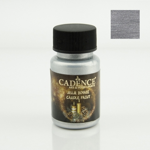 краска для свечей Candle paint 50мл, цвет 2132 серебро cadence