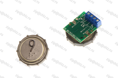 Кнопка (кнопочный модуль) ВКЛ13А-2-4ПБ "9 этаж", круглая, белая подсветка, с кодом Брайля