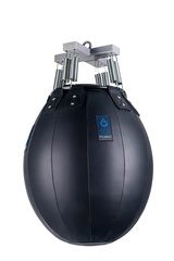 Водоналивная боксерская груша BIG WATER PEAR Filippov 65см/50см/75-80кг, черный