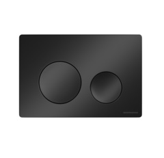 Ceramica Nova CN12-001MB Кнопка смыва Balance, клавиши Circle, цвет черный матовый фото