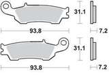 Колодки тормозные BRAKING 929CM44