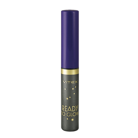 VITEX Подводка жидкая для глаз с блестками READY TO GLOW т.83 Mystic forest