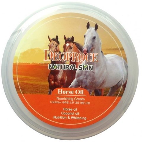 Deoproce Natural Skin Крем для лица и тела на основе лошадиного жира Deoproce Natural Skin Horse Oil Nourishing Cream 100 г