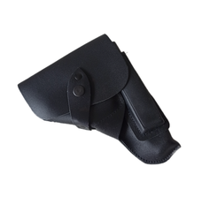 Кобура ПМ поясная закрытая штатная модернизированная со страховочным ремешком