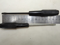 Отвертка шлицевая плоская (минусовая) 160х4.2х0.6мм (Карболитовая ручка) СССР