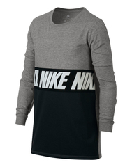 Футболка с длинным рукавом детская Nike B NSW Tee LS AV15 Block, арт. 863800-064