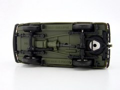 UAZ-3962 Bus Medical Service plastic painted khaki (white glass) Agat Mossar Tantal 1:43