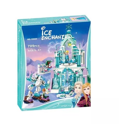 Конструктор Ice Enchanted 10664 / 3016 Волшебный ледяной замок Эльзы