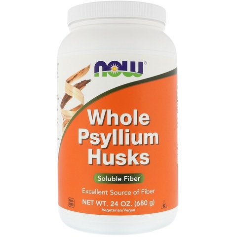 Now Foods, Цельная оболочка семян подорожника, 680 г