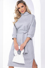 Платье "Никс" (светло-серое) П8128 LT Collection
