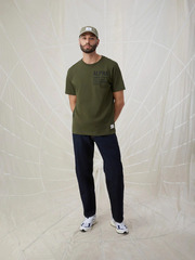 Футболка Alpha Industries Alpha Graphic Tee Olive (Зеленая)