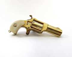 Miniature 2mm pinfire NAA revolver