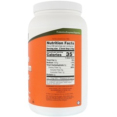 Now Foods, Цельная оболочка семян подорожника, 680 г