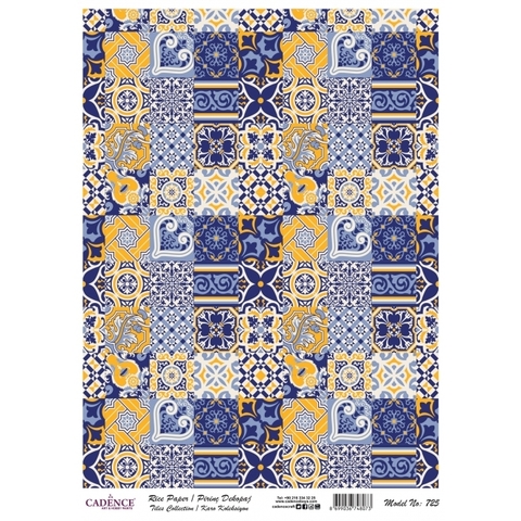 рисовая карта Cadence №725