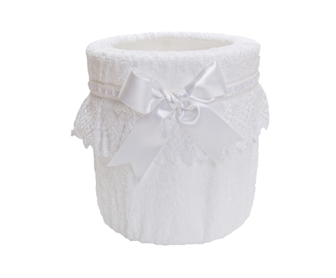 Ведро для мусора в ванную 20 Old Florence Rombetti белое