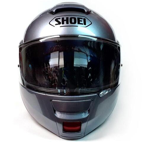 Мотошлем модуляр Shoei Neotec Silver, мото шлем размер XL (60-61)