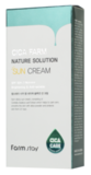 Восстанавливающий солнцезащитный крем  Cica Farm Nature Solution Sun Cream Spf50+ / Pa++++ FARM STAY