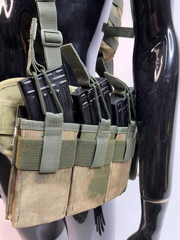 Боевая профессиональная разгрузочная система автоматчика, баллистическая, ик-ремиссия, «Русарм»