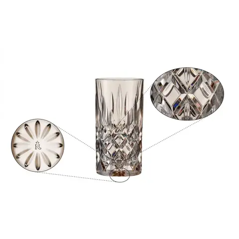 Набор стаканов высоких 2шт 395мл Nachtmann Noblesse Fresh Colors коричневый