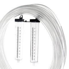 21-0-007 Уровень строительный водяной, 7м, внутренний диаметр 6мм, шкала колбы 100мм (РемоКолор)