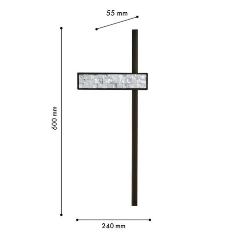 Настенный светодиодный светильник Favourite Shelty 4704-1W