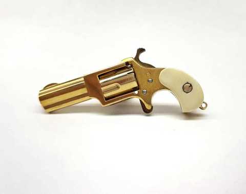 Miniature NAA revolver 2mm pinfire Gold