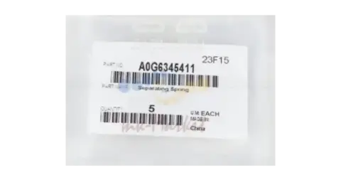 Пружина Konica Minolta Separating Spring для KM bizhub PRO 951/1051/1052, 1200/1250 (A0G6345411/A0G6345400)