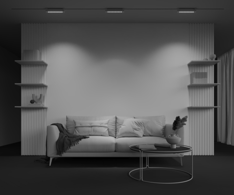 Трековый светодиодный светильник Maytoni Points Rot TR010-1-10W3K-M-W