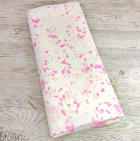 Фоамиран для творчества 1.5мм зефирный размер 100х200см/цвет мрамор-розовый (2шт/4м²)