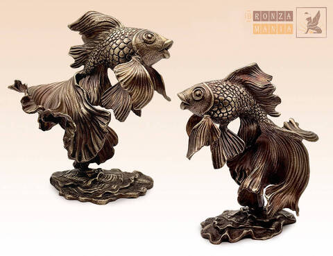 статуэтка Золотая рыбка