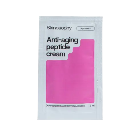 SkinoSophy Омолаживающий пептидный крем, 3 мл | Anti-aging peptide cream