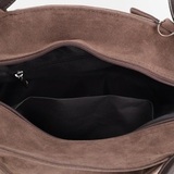 Сумка Саломея 2016 эко-замша шоколад