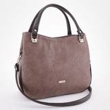 Сумка Саломея 203 македония какао + шоколад