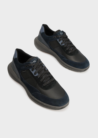 Кроссовки GEOX Suede + Nappa